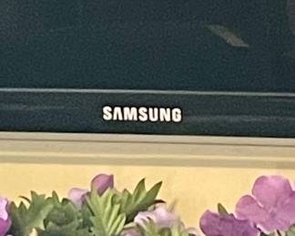 SAMSUNG FLAT SCREEN TV w/REMOTE