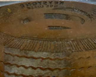 VINTAGE/ANTIQUE KEYSTONE TIRES LETTERPRESS CUT
