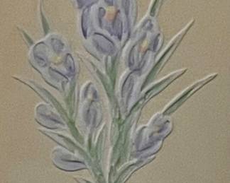 FRAMED/MATTED "SUMMER BUD" by COOPER SMITH