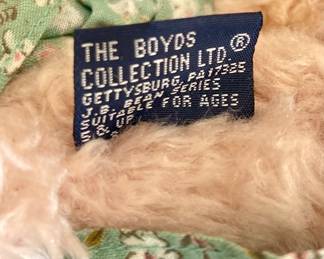 BOYDS BEARS PLUSH PINK PIG - KAITLIN K. TRUFFLESNOUT - aka KAITLIN MCSWINE