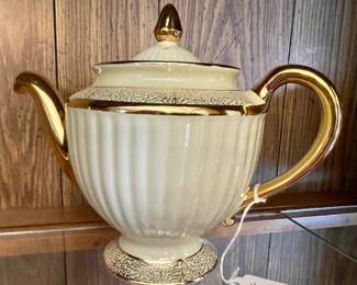 ANTIQUE HALL TEAPOT