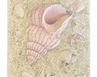 Sea life wall plaques (6) – beach / nautical decor | Lot 1167, bids start at $5