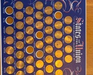 Shell States of the Union token board – collector tokens, 44 of 50 | Lot 1173, bids start at $5