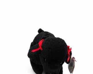 Ty black poodle dog plush – Ty stuffed animal with tags | Lot 1100, bids start at $10