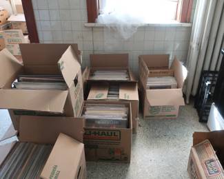 boxes  of  records