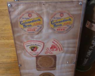 framed  coasters