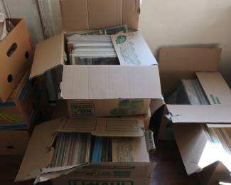 boxes  of  records