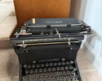 1950s Underwood SS Vintage Typewriter