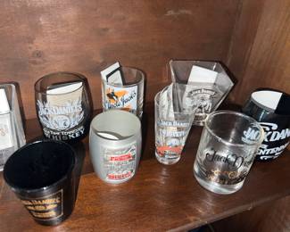 Jack Daniels Shot Glass Collection - just a few shown here