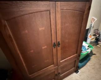 Large Blanket or Media Cabinet