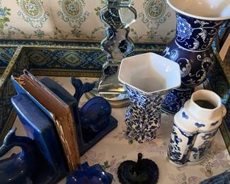 Blue and White Decor!