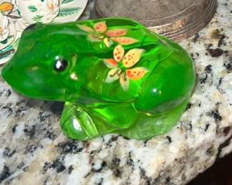 Lefton Colorful Hand-Painted Glass Animals