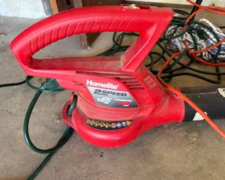 electric leaf blower
