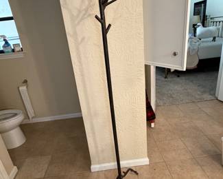 iron hat rack