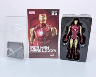 Lot 054  ZD Toys Marvel Iron Man Mark LXXXV 85 4 Scale Action Figure