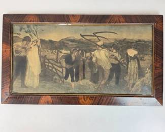Lot 178  Antique Engraving of The Harvest Moon by Robert Walker Macbeth