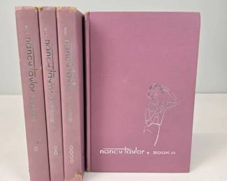 Lot 135  Vintage Nancy Taylor Course  4 Hardcover Charm School, Etiquette  Career Training Books