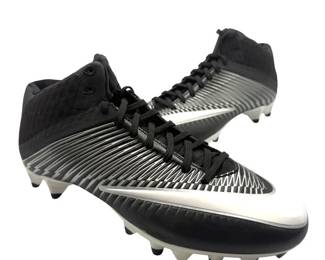 Nike Vapor Speed 2 TD Football Cleats Black White Men's Size 10.5 Brand New
