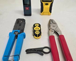 86 BoschKleinToolLotNetworkTestersLaserMeasureToolMore