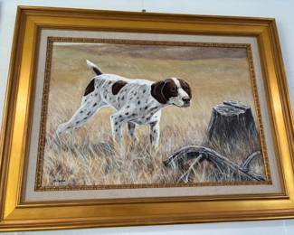 HUNTING DOG PAINTINGS