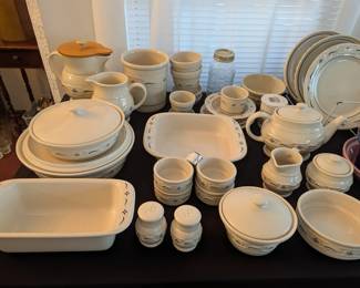 Longaberger Pottery dishes
