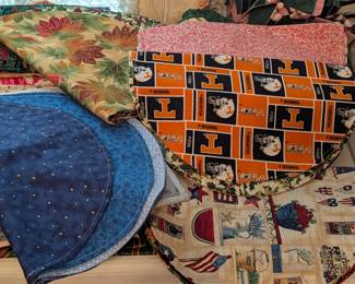 Season versatil hand made placemats : pretty unique!