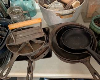 Cast iron skillets