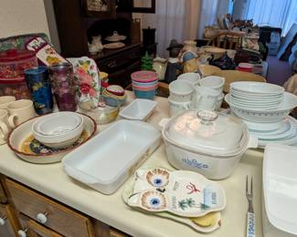 Vintage kitchen dishes