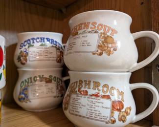 Vintage soup bowls
