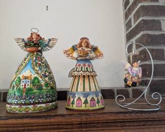 Jim Shore Heartwood Creek Angels figurines (more on our online auction!)