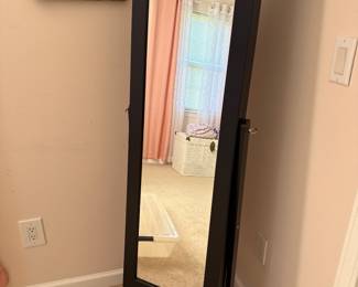 Jewelry mirror-door opens-jewelry stores inside$25