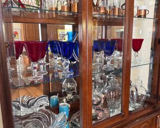 Glassware etc