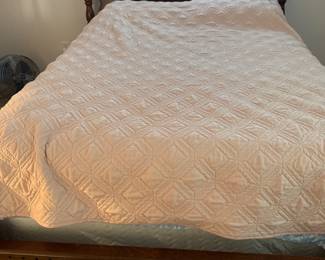 Headboard/footboard bed frame $25