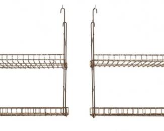 116 - 2 Wire Hanging Shelves