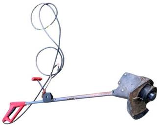 209 - Electric Weedeater - as is (Description): Used as is electric/electronic/mechanical item. No guarantee all components, untested.