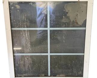 109 - White-Framed Window Sash