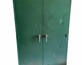 325 - Statesman 2 Door Metal Cabinet - 72 x 35 x 24