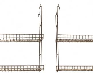 121 - 2 Wire Hanging Shelves