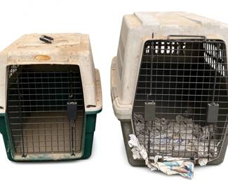 117 - 2 Dog Carriers
