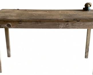 323 - Wooden Table - 26 x 48 x 24