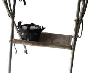 534 - Portable Folding Horse Saddle Stand - 31 x 28 x 24