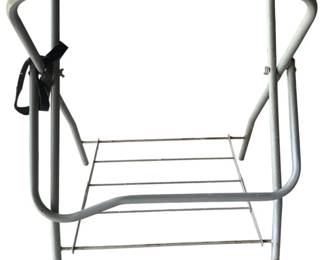533 - Portable Folding Horse Saddle Stand (Description): 31 x 28 x 24