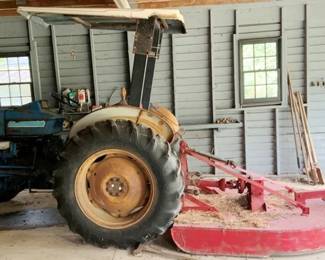 127 - Ford 3610 w/ Attachment (Description): Used as is electric/electronic/mechanical item. No guarantee all components, untested.