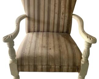531 - Wooden Arm Chair - 36 x 25 x 24
