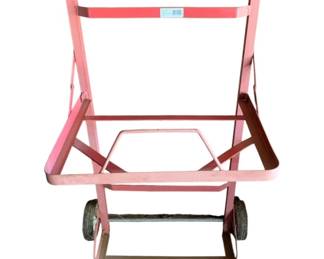 350 - Ace Hardware Utility or Recycling Bin Cart/dolly (Description): 42 x 19 x 16