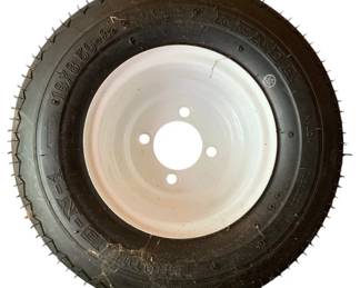 317 - Rim & Tire - 18 x 8.50 - 8