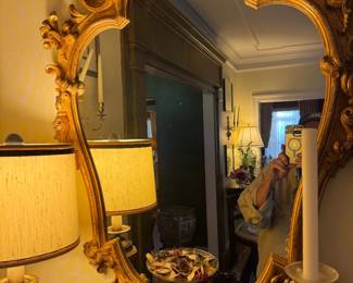 Rococo mirror