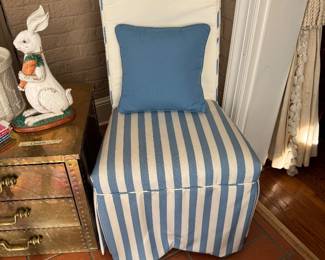 Set of slippered chairs