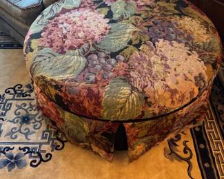 large rolling ottoman