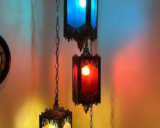 Mid Century Swag Light